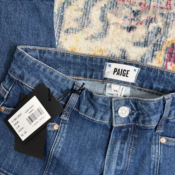 PAIGE Alexis Cargo Barrel Leg Jeans - Picture 6 of 6